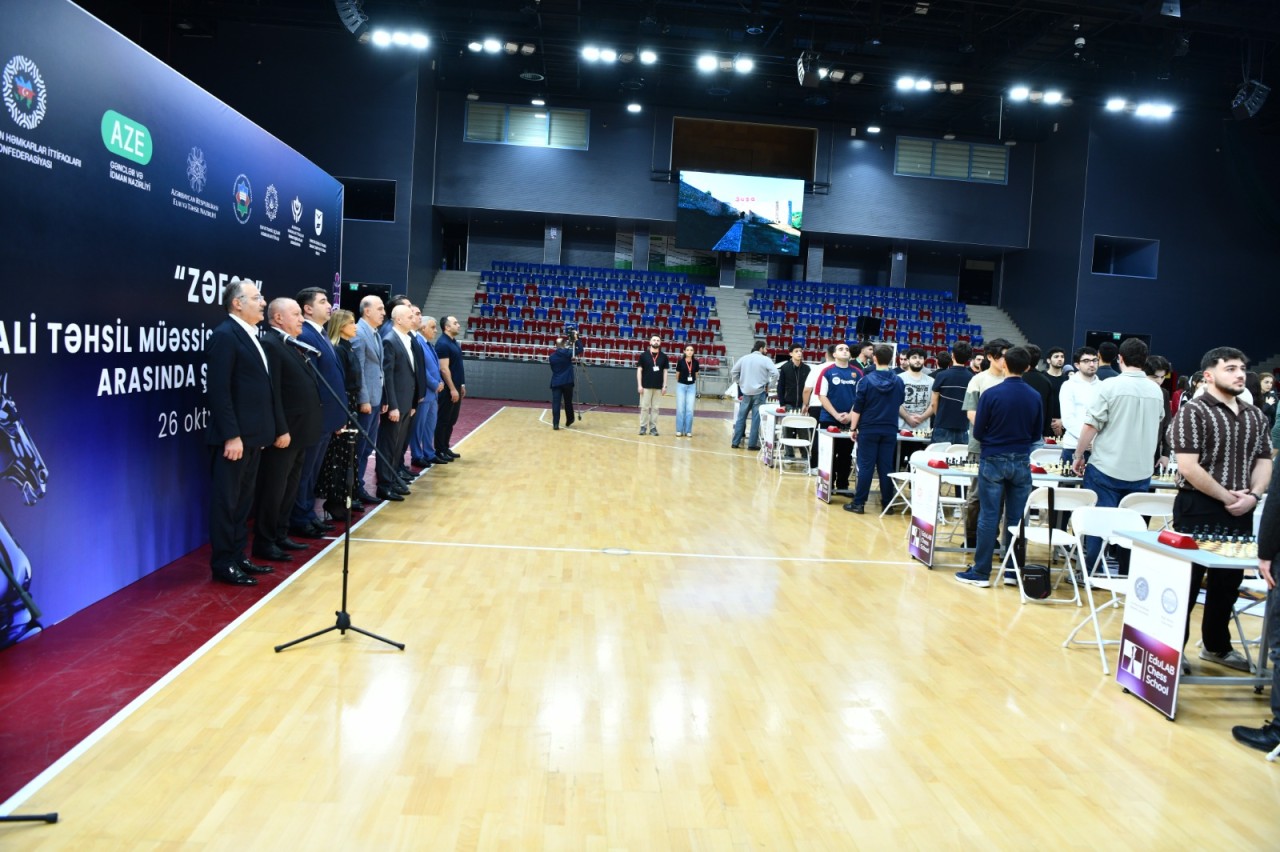 Ali təhsil müəssisələri arasında “Zəfər” şahmat turniri keçirilib  - FOTOLAR